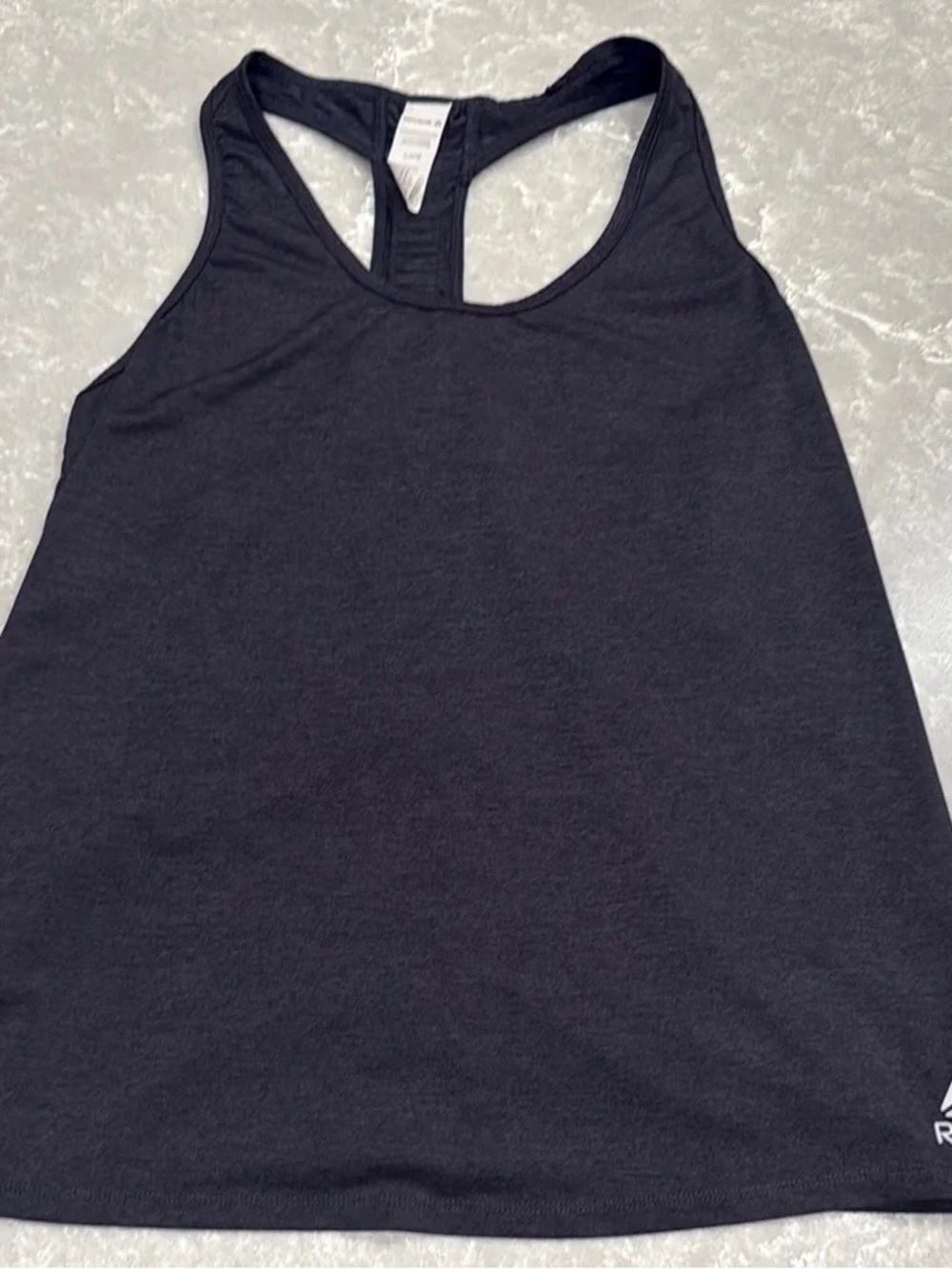 Reebok Dark Gray Racerback Training Tank